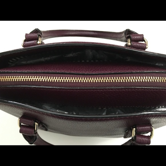 ❤️ Burgundy KATE SPADE Handbag satchel - Picture 3 of 13